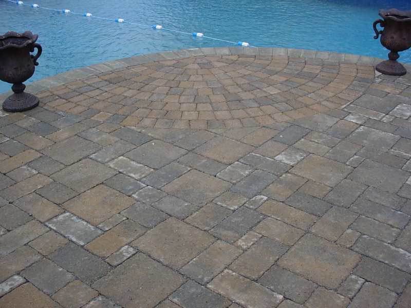 backyard pool patio design